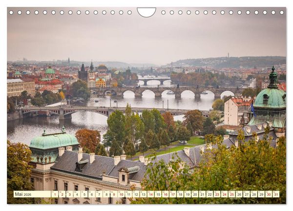 Produktbild: Die sch&ouml;ne Stadt Prag (Wandkalender 2026 DIN A4 quer), CALVENDO Monatskalender