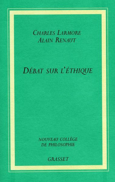 Produktbild: D&eacute;bat sur l'&eacute;thique
