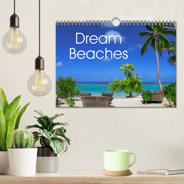 Produktbild: Dream Beaches worldwide (Wall Calendar 2026 DIN A4 landscape), CALVENDO 12 Month Wall Calendar
