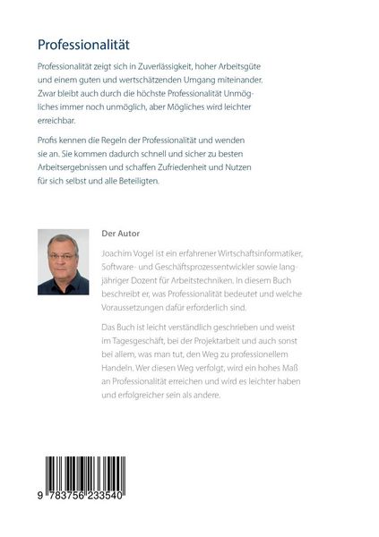 Produktbild: Professionalit&auml;t