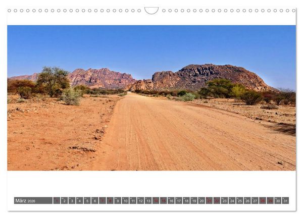 Produktbild: Namibia - Landschaft und Panorama (Wandkalender 2026 DIN A3 quer), CALVENDO Monatskalender