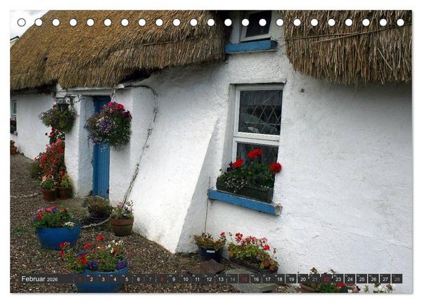 Produktbild: Irland &bull; Impressionen (Tischkalender 2026 DIN A5 quer), CALVENDO Monatskalender