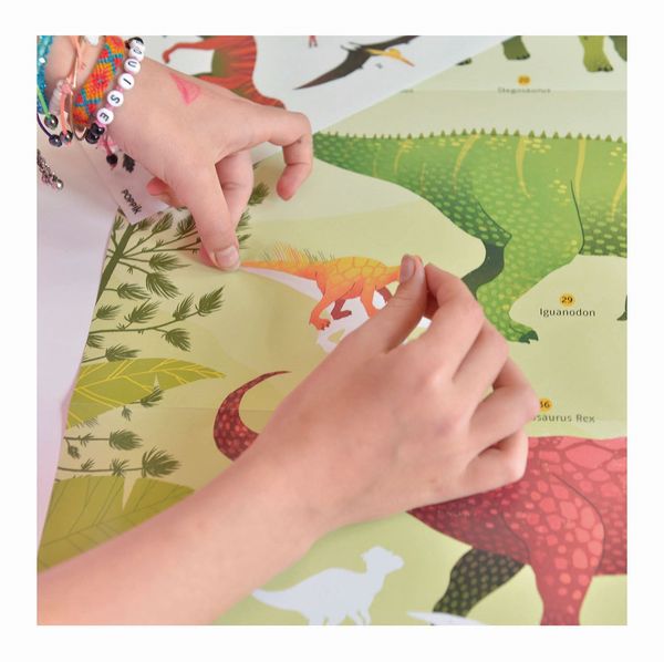 Produktbild: POPPIK - Lernposter & Sticker Dinosaurier