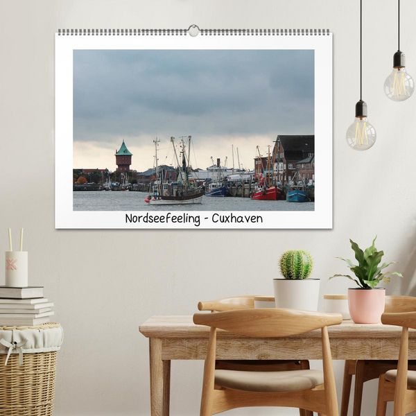 Produktbild: Nordseefeeling - Cuxhaven (Wandkalender 2026 DIN A2 quer), CALVENDO Monatskalender