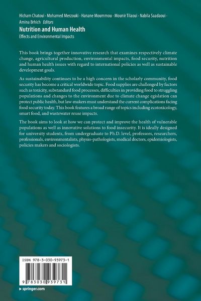 Produktbild: Nutrition and Human Health