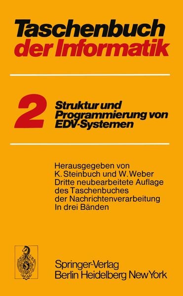 Taschenbuch der Informatik, Taschenbuch von , Springer Berlin, 9783642655876