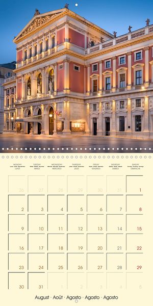 Produktbild: Heindl, K: Beautiful Vienna (Wall Calendar 2021 300 &times; 300 mm