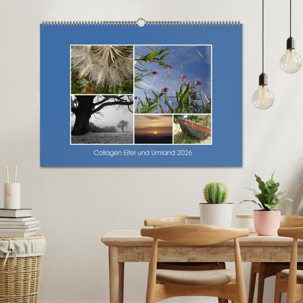 Produktbild: Collagen aus Eifel und Umland 2026 (Wandkalender 2026 DIN A2 quer), CALVENDO Monatskalender