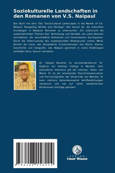 Produktbild: Soziokulturelle Landschaften in den Romanen von V.S. Naipaul