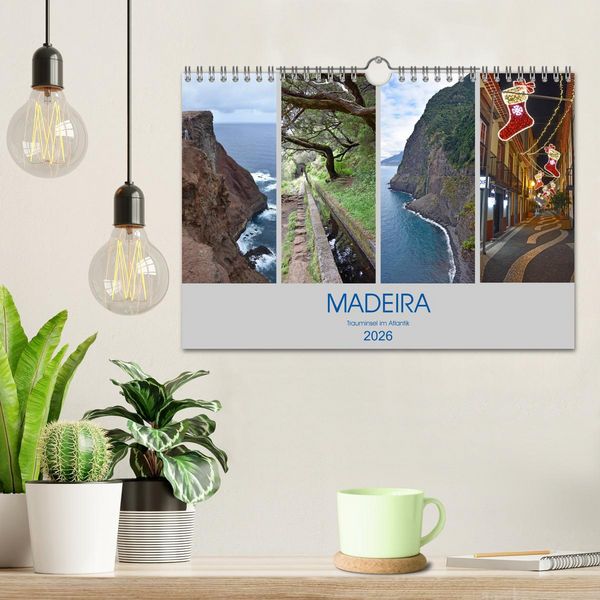 Produktbild: MADEIRA, Trauminsel im Atlantik (Wandkalender 2026 DIN A4 quer), CALVENDO Monatskalender