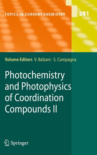 Produktbild: Photochemistry and Photophysics of Coordination Compounds II