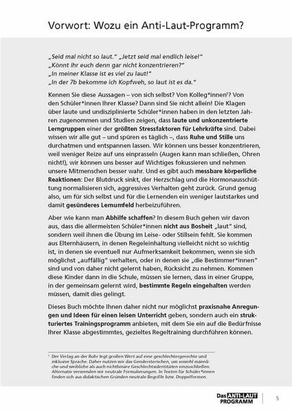 Produktbild: Das Anti-Laut-Programm