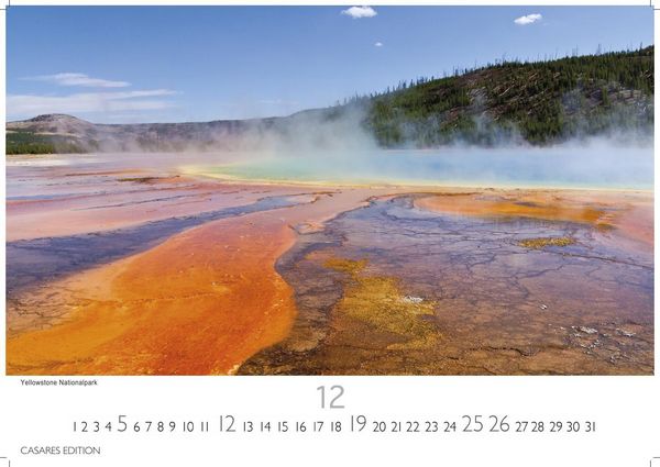 Produktbild: Nationalparks USA Kalender 2027 &ndash; Wandkalender | Fotokalender Nordamerika 35x50cm &ndash; Beeindruckende Landschaften & Wildnis auf 12 Monatsbl&auml;ttern, dekorativ & inspirierend