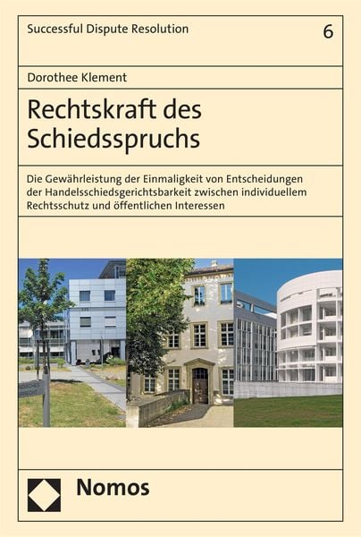 Produktbild: Rechtskraft des Schiedsspruchs