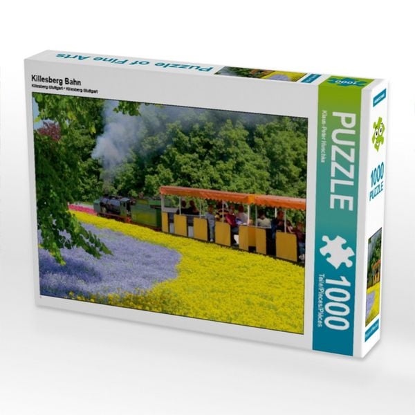 CALVENDO Puzzle Killesberg Bahn | 1000 Teile Lege-Größe 64x48cm Foto-Puzzle für glückliche Stunden
