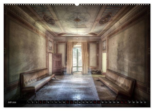 Produktbild: Italiens vergessene Palazzi (hochwertiger Premium Wandkalender 2026 DIN A2 quer), Kunstdruck in Hochglanz