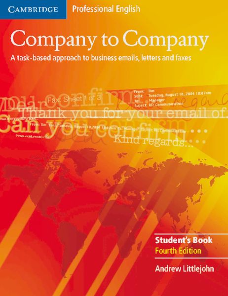 Produktbild: Company to Company B1&ndash;B2, 4th edition