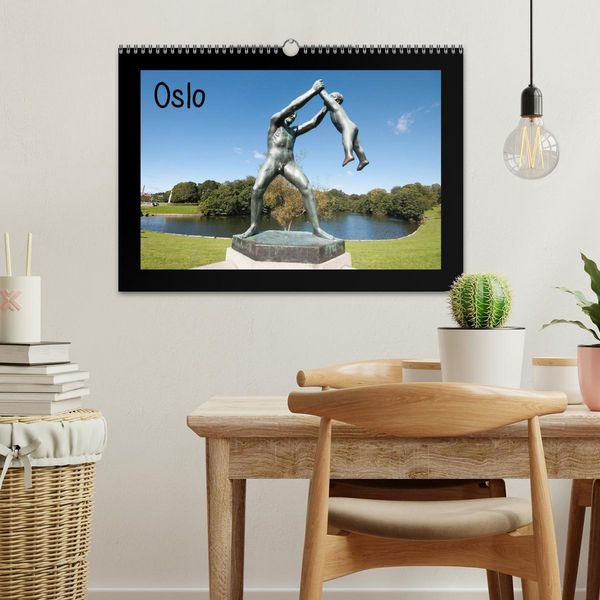Produktbild: Oslo (Wandkalender 2026 DIN A3 quer), CALVENDO Monatskalender