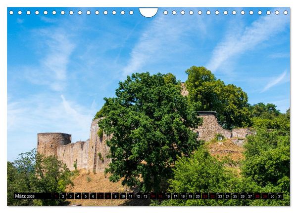 Produktbild: Blankenberg Burg und Stadt (Wandkalender 2026 DIN A4 quer), CALVENDO Monatskalender