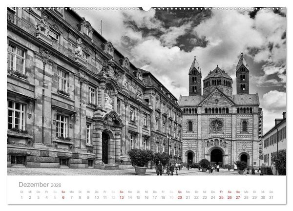 Produktbild: Stadtansichten Speyer (Wandkalender 2026 DIN A2 quer), CALVENDO Monatskalender