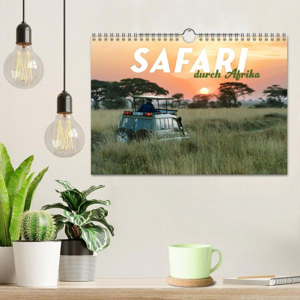 Produktbild: Safari durch Afrika (Wandkalender 2026 DIN A4 quer), CALVENDO Monatskalender
