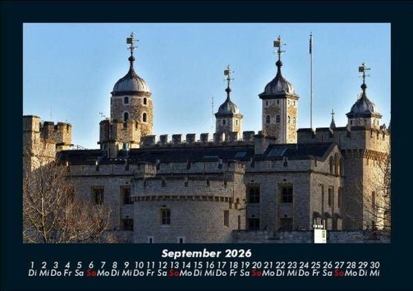 Produktbild: London 2026 Fotokalender DIN A5
