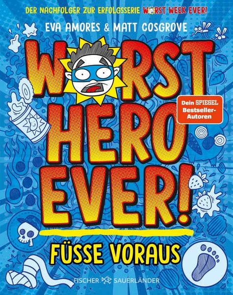 Produktbild: Worst Hero Ever 1 - F&uuml;&szlig;e voraus