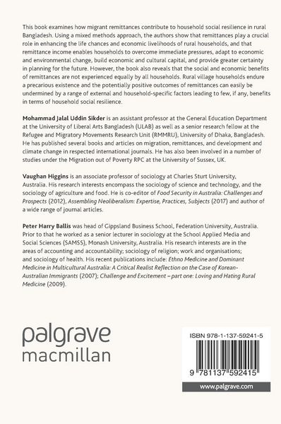 Produktbild: Remittance Income and Social Resilience among Migrant Households in Rural Bangladesh