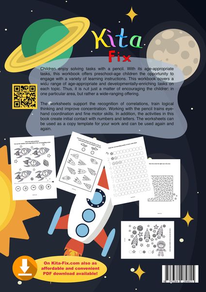 Produktbild: Workbook Space with 50 Worksheets