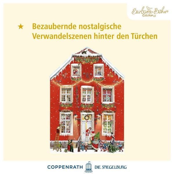 Produktbild: A3-Wand-Adventskalender &ndash; Weihnachten bei uns Zuhaus