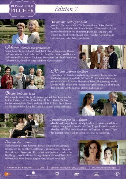 Produktbild: Rosamunde Pilcher Edition 7 [3 DVDs]