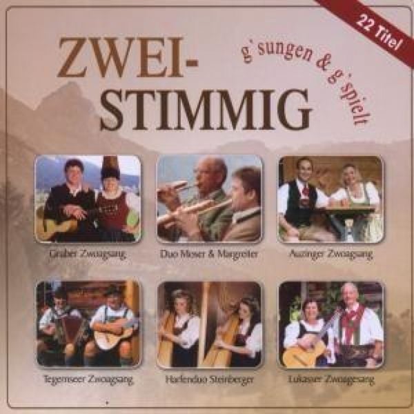 Produktbild: Zweistimmig g'sungen & g'spielt
