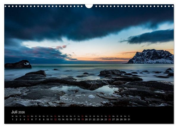 Produktbild: Norwegen, Landschaften in Schnee und Eis (Wandkalender 2026 DIN A3 quer), CALVENDO Monatskalender