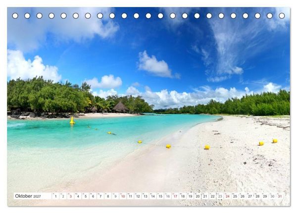 Produktbild: Mauritius (Tischkalender 2027 DIN A5 quer), CALVENDO Monatskalender