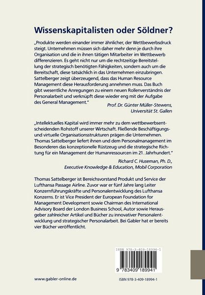 Produktbild: Wissenskapitalisten oder S&ouml;ldner?