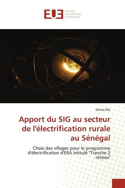 Produktbild: Apport du SIG au secteur de l'&eacute;lectrification rurale au S&eacute;n&eacute;gal