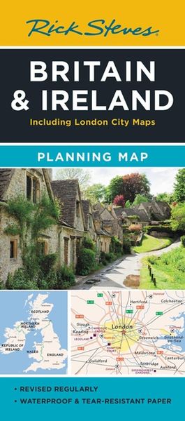 Produktbild: Rick Steves Britain & Ireland Planning Map