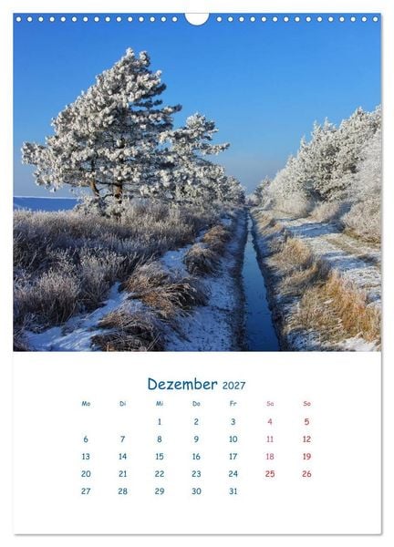 Produktbild: K&uuml;stenmomente des Jahres (Wandkalender 2027 DIN A3 hoch), CALVENDO Monatskalender