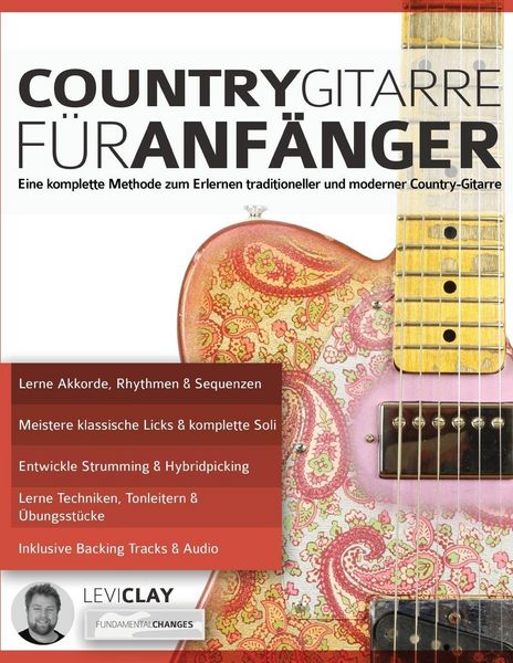 Produktbild: Country-Gitarre f&uuml;r Anf&auml;nger