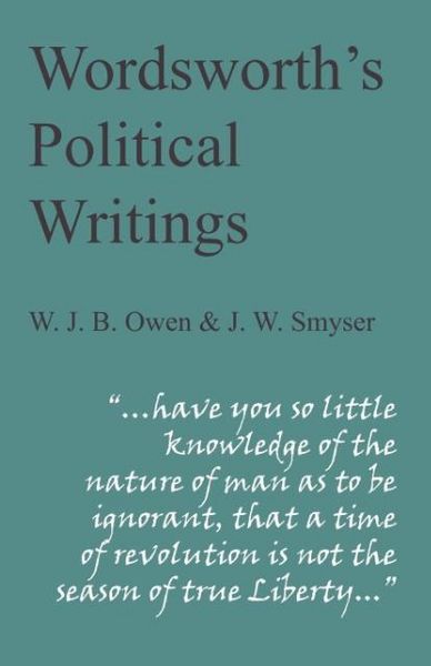 Produktbild: Wordsworth's Political Writings
