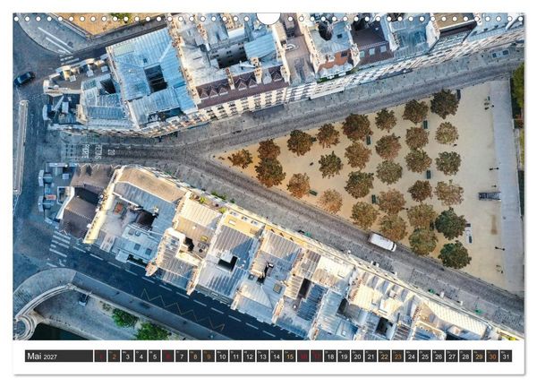 Produktbild: Bonjour Paris (Wandkalender 2027 DIN A3 quer), CALVENDO Monatskalender