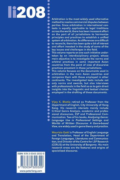 Produktbild: Arbitration Discourse in Asia