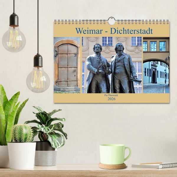 Produktbild: Weimar - Dichterstadt (Wandkalender 2026 DIN A4 quer), CALVENDO Monatskalender