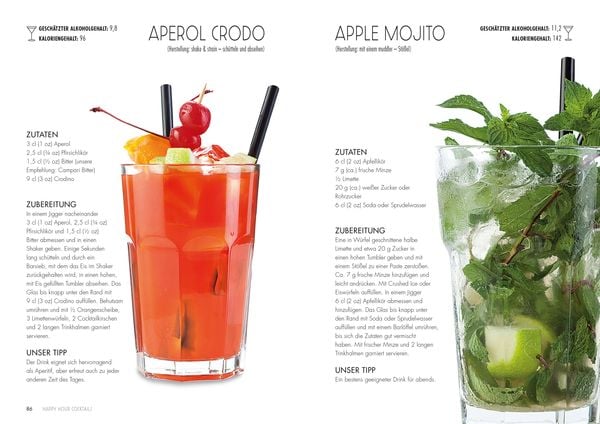 Produktbild: Cocktails, Drinks & Longdrinks