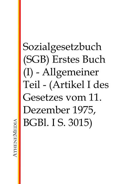 Produktbild: Sozialgesetzbuch (SGB) - Erstes Buch (I)