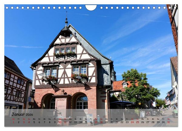 Produktbild: Fachwerkromantik in Hofheim am Taunus (Wandkalender 2026 DIN A4 quer), CALVENDO Monatskalender