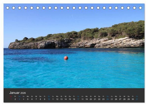 Produktbild: Menorcas unber&uuml;hrte Natur (Tischkalender 2026 DIN A5 quer), CALVENDO Monatskalender