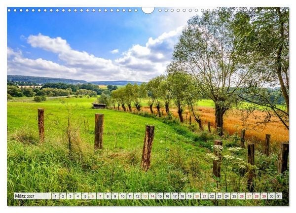Produktbild: Naturpark Reinhardswald - Wo die Sababurg auf die Weser trifft (Wandkalender 2027 DIN A3 quer), CALVENDO Monatskalender
