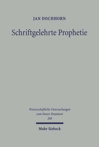 Produktbild: Schriftgelehrte Prophetie
