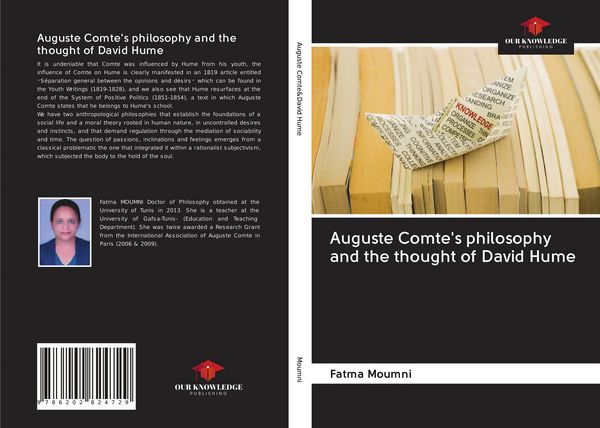 Produktbild: Auguste Comte's philosophy and the thought of David Hume